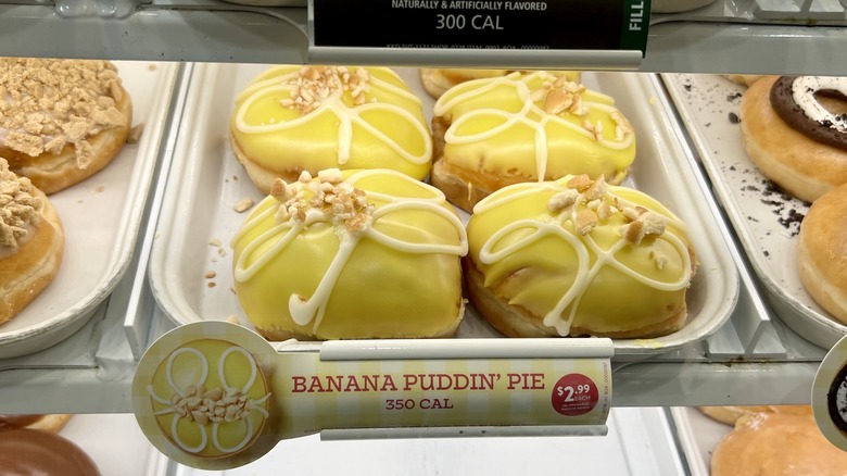 Krispy Kreme Banana Puddin' Pie