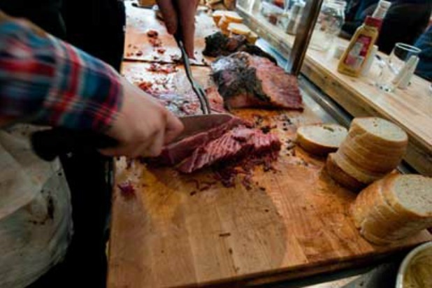 Smoked Meat Sandwich at Mile End (Brooklyn) 