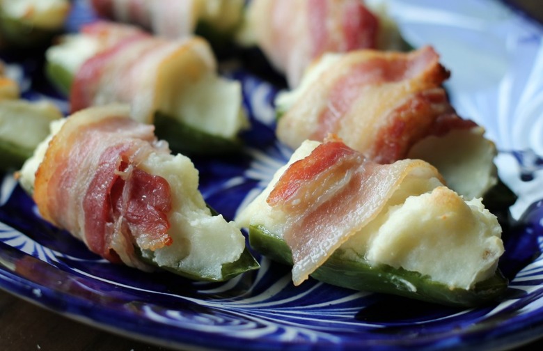 Mashed Potato Bacon Jalapeño Poppers