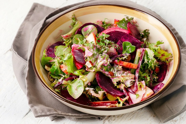 Apple Beet Ginger Salad