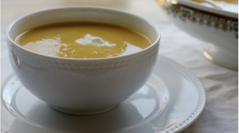 Apple and Butternut Squash Soup