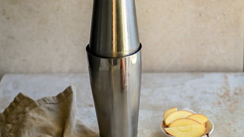 metal cocktail shaker