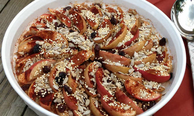 Apple Quinoa Bake