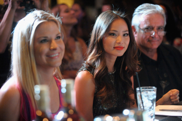 Jamie Chung and Guest Judges