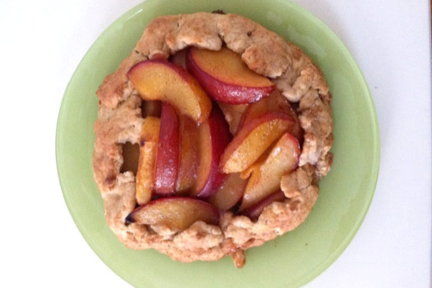 Pluot Tart