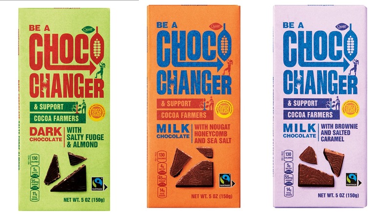 Aldi Choco Changer bars