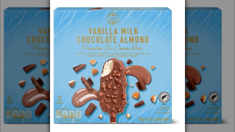 Aldi vanilla almond ice cream bars