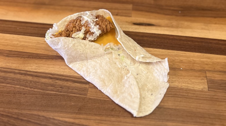 open Arby's Ranch Chicken Wrap 