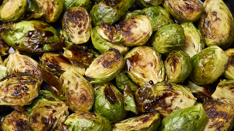 Roasted Brussels sprouts