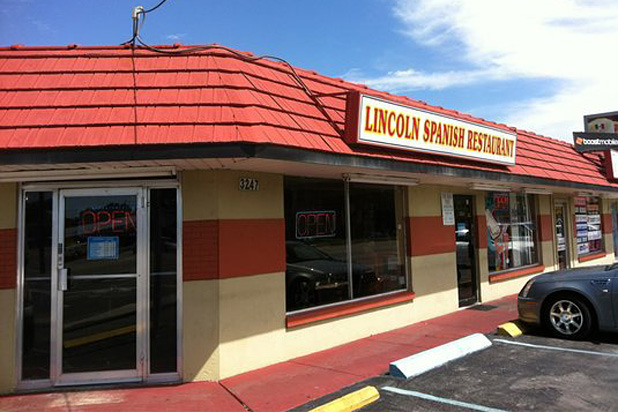 8) Lincoln Spanish Restaurant, Tampa, Fla.