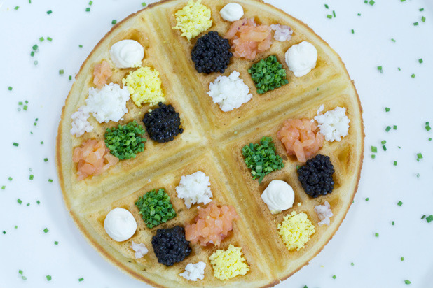 Hor d'Oeuvre Waffle