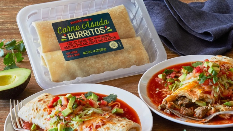 Trader Joe's Carne Asada Burritos