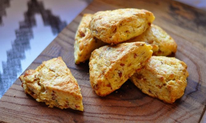 Bacon and Cheddar Scones