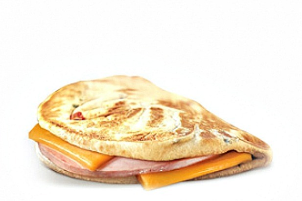 Ukraine: Ham and Cheese on a Pita