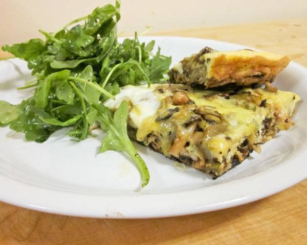 Artichoke and Mushroom Frittata