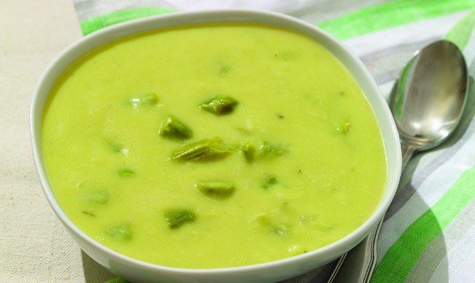 Asparagus Pea Soup