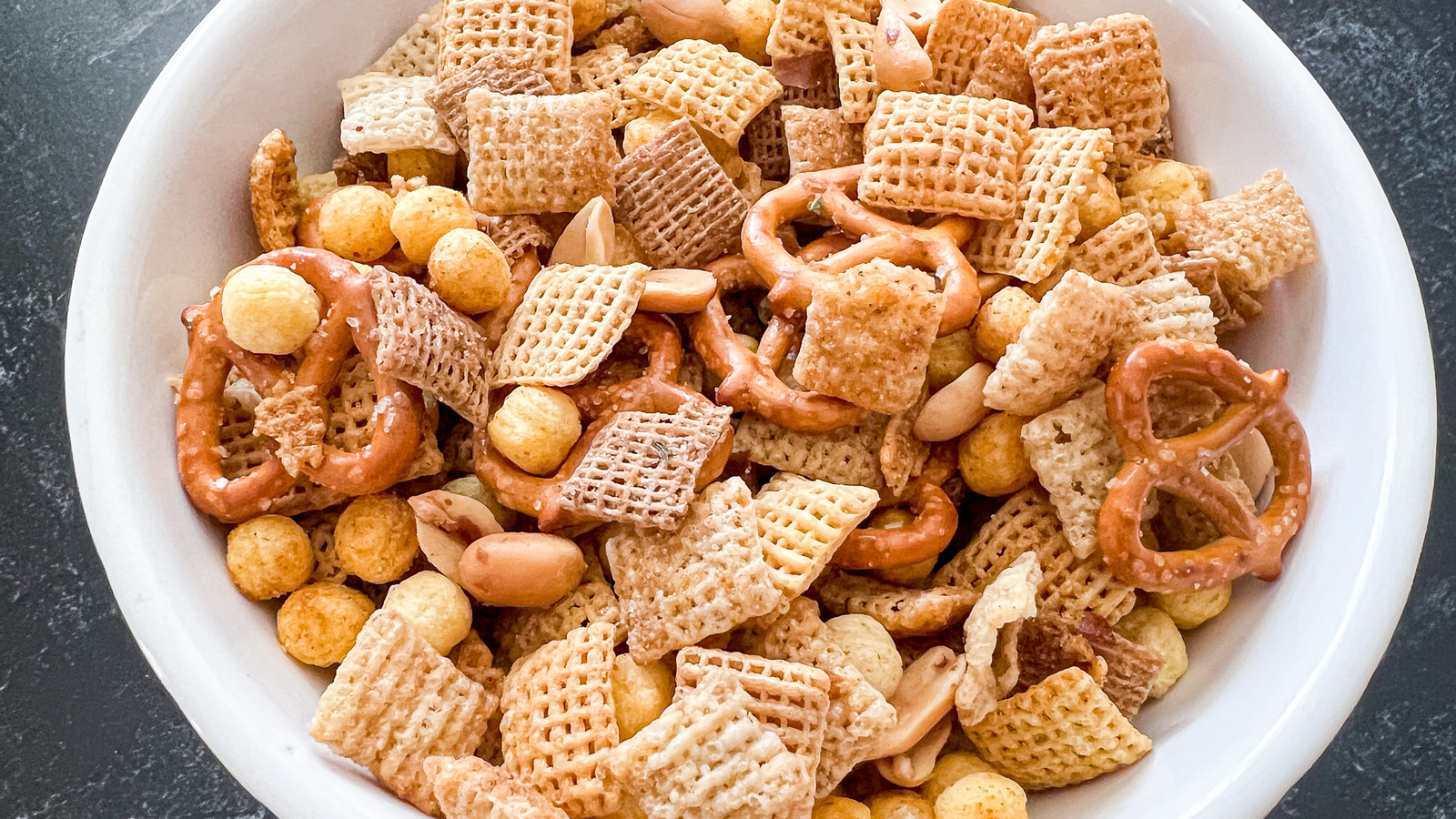 Homemade Chex Mix - Dinner at the Zoo