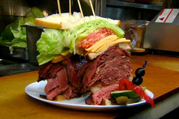 The Jetbow — Tim Tebow (New York Jets), Carnegie Deli, New York City