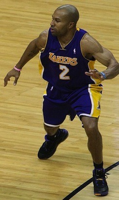 Derek Fisher, Point Guard for Los Angeles Lakers