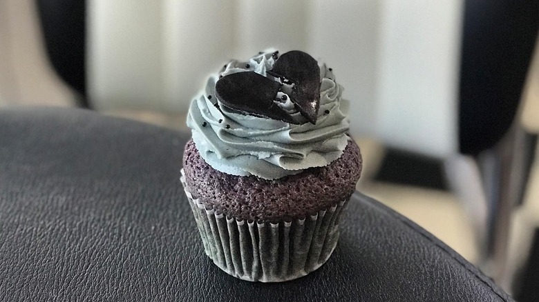 Vegan cupcake from Austin bakery