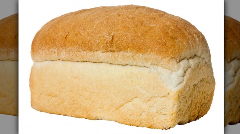 white bread loaf