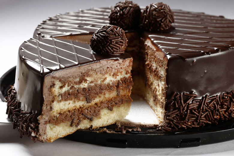 Black and White Malted Icebox Cake