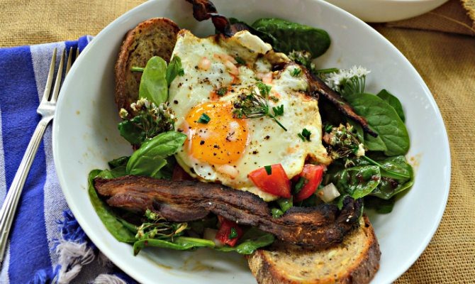 Egg Breakfast Salad