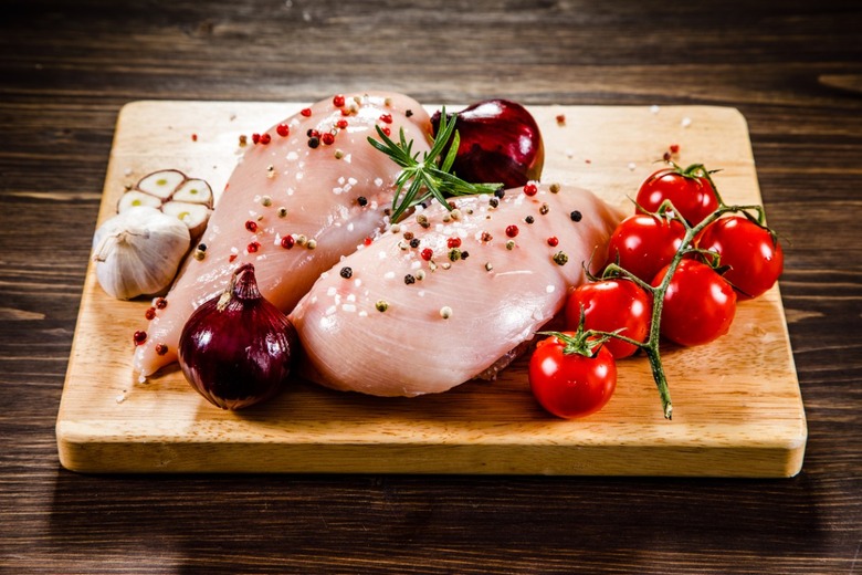 You only use one cutting board