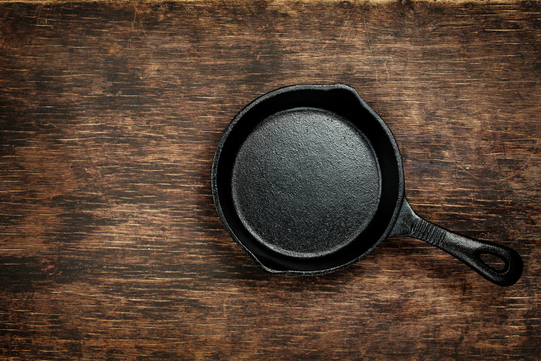 How to clean a cast-iron skillet