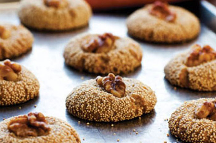 Amartha-Walnut Cookies with Brandy