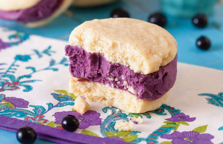 Lemon-Blueberry Ice Cream Sandwiches