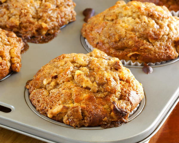 Banana Biscoff Muffins