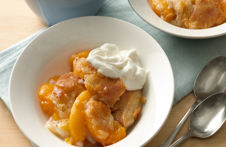 Arizona: Peach cobbler