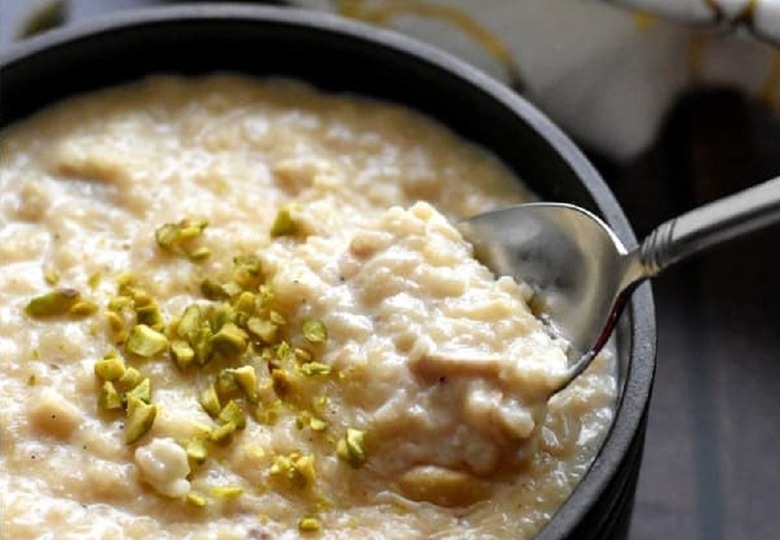 Connecticut: Rice pudding