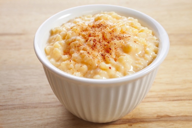 Maine: Rice pudding