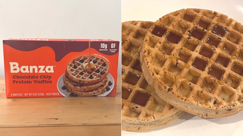 Banza Chocolate Chip Protein Waffles