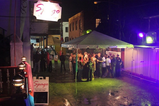 The 2010 Barbados Food & Wine and Rum Festival goes late-night with a party on Second Street in Holetown.