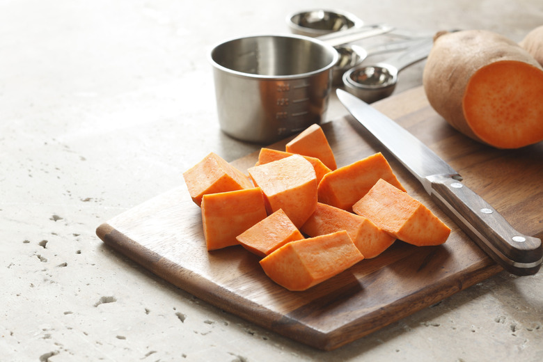 Spicy Yam Potato Salad