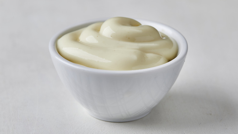 Ramekin of mayo