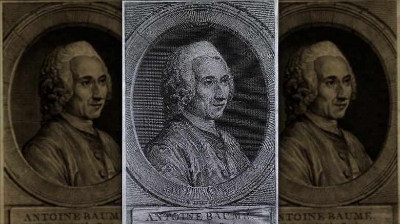 old portrait depicting Antoine Baumé