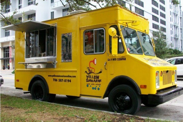 The Yellow Submarine Food Truck: Miami