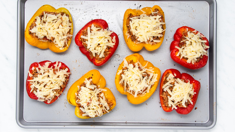stuffed peppers with cheese 