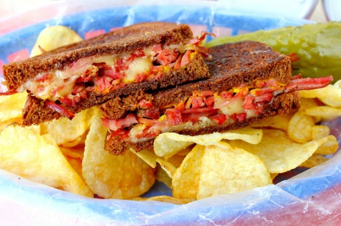 Corned Beef Brisket Sandwich