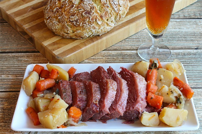 Corned Beef with Irish Soda Bread