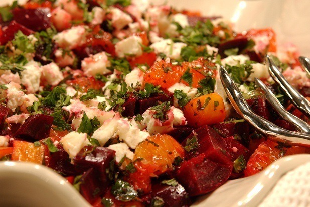 Beet and Blood Orange Salad