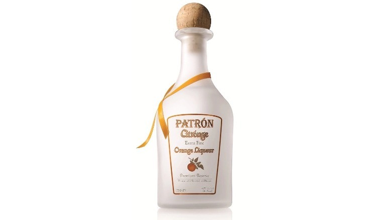 Bottle of Patron citronge orange liqueur