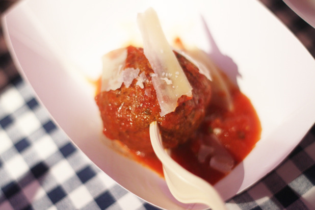 An Authentic Italian Meatball from Donatalla Arpaia 