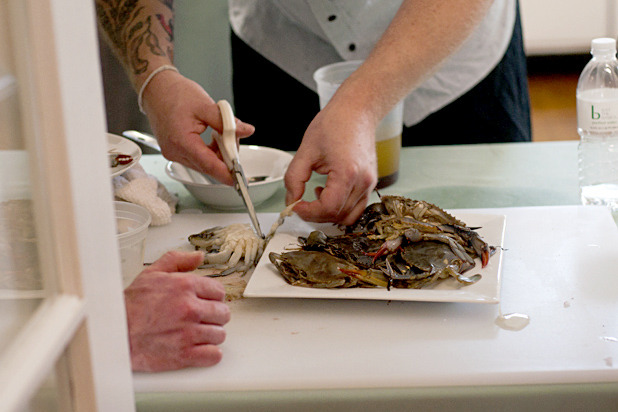 Cutting the Soft-Shell Crab