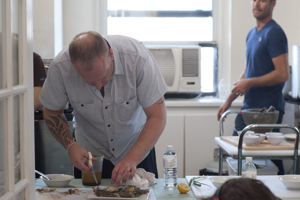 Andy Ricker, with Pete Evans in the Background