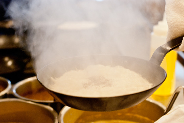 Simmering Cream Sauce